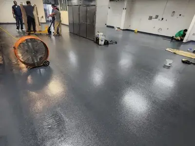 Commercial floor coating, Cincinnati, OH