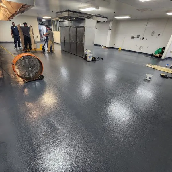 Commercial floor coating in Sharonville, OH