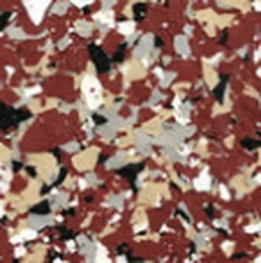 Rust flake blend sample