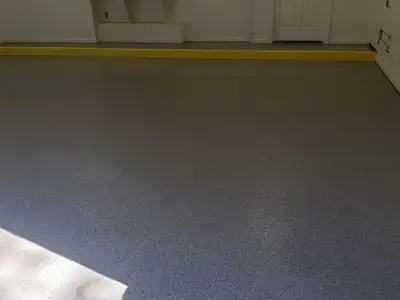 Garage epoxy floor coating, Cincinnati, OH