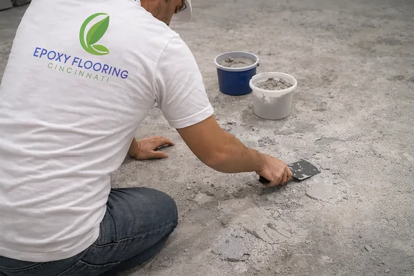 Grinding and preparing concrete after coating removal