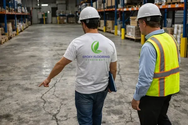 Industrial facility floor assessment