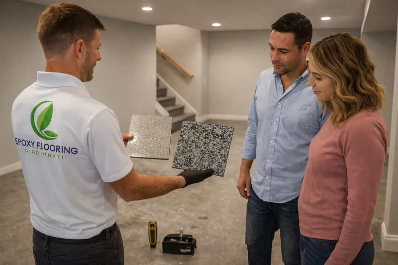In-home consultation and slab moisture assessment