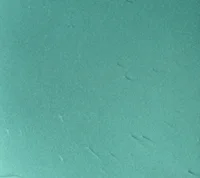 Aqua metallic pigment sample